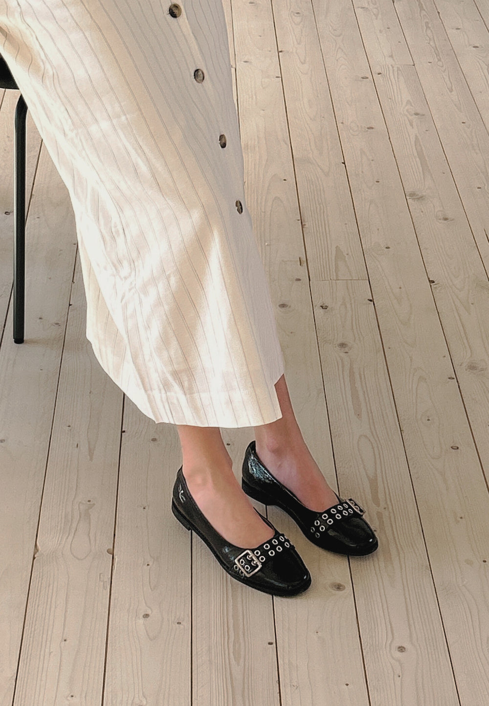 CASHOTT CASDIANA BALLERINA Loafers Black