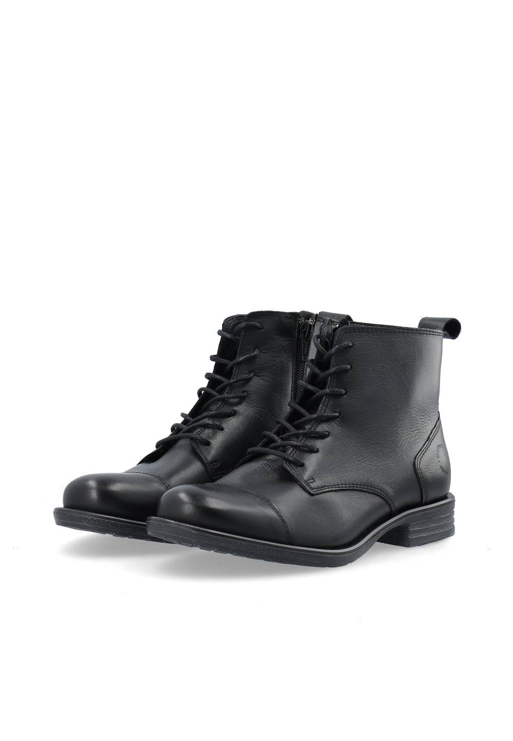 CASHOTT CASEMMA LOW LACE BOOT Lace Up Black/Black