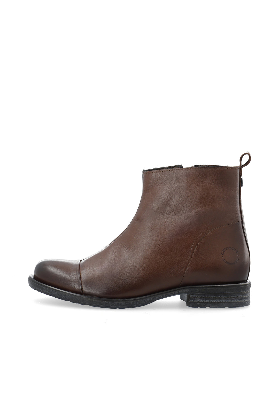 CASHOTT CASEMMA ZIP BOOT Zip Boot Dark Brown