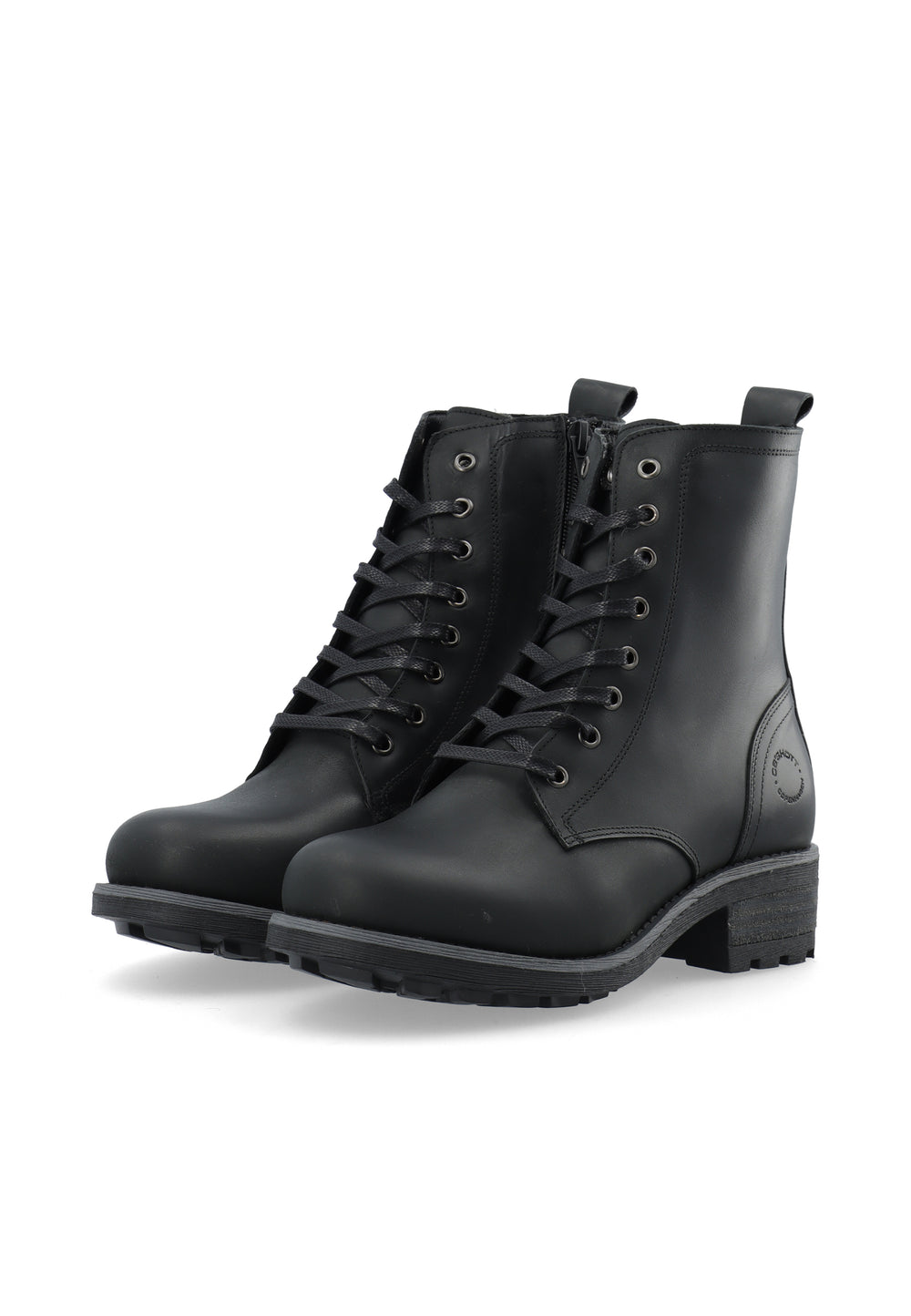 CASHOTT CASKARLA LACE UP BOOT Lace Up Black