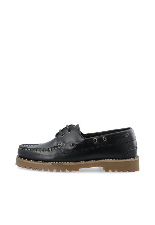 CASHOTT CASLENA BOAT SHOE *Boat Black