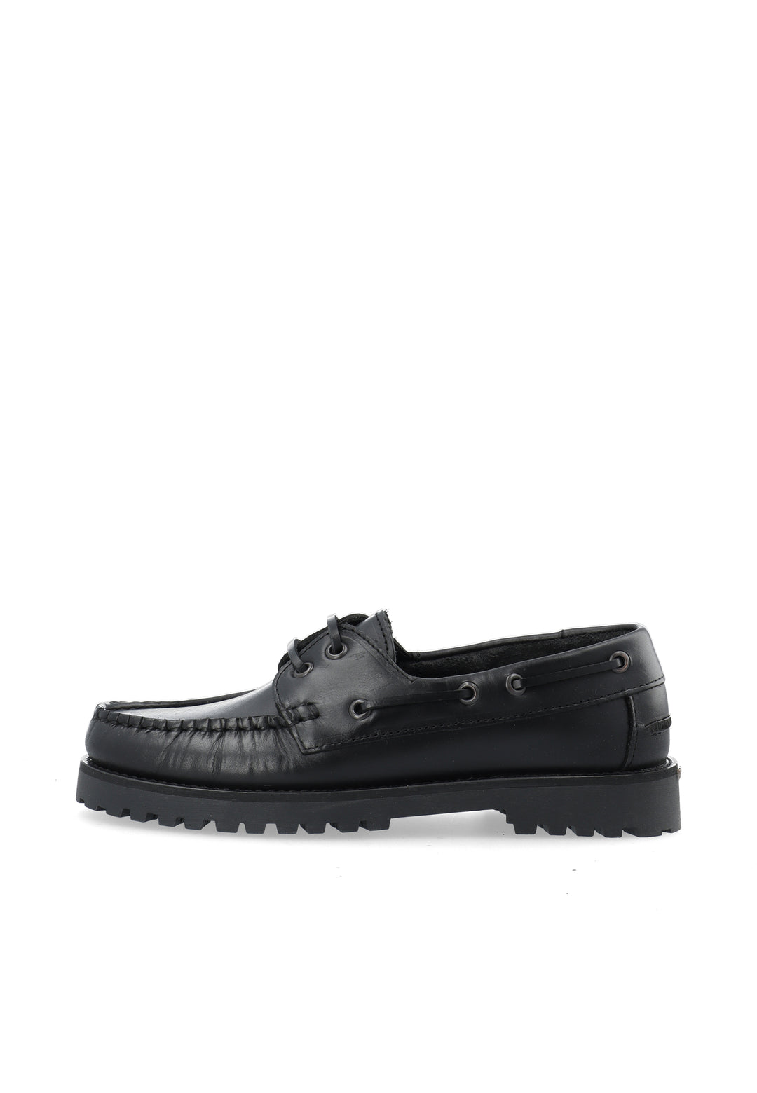 CASHOTT CASLENA BOAT SHOE Boat Black/Black