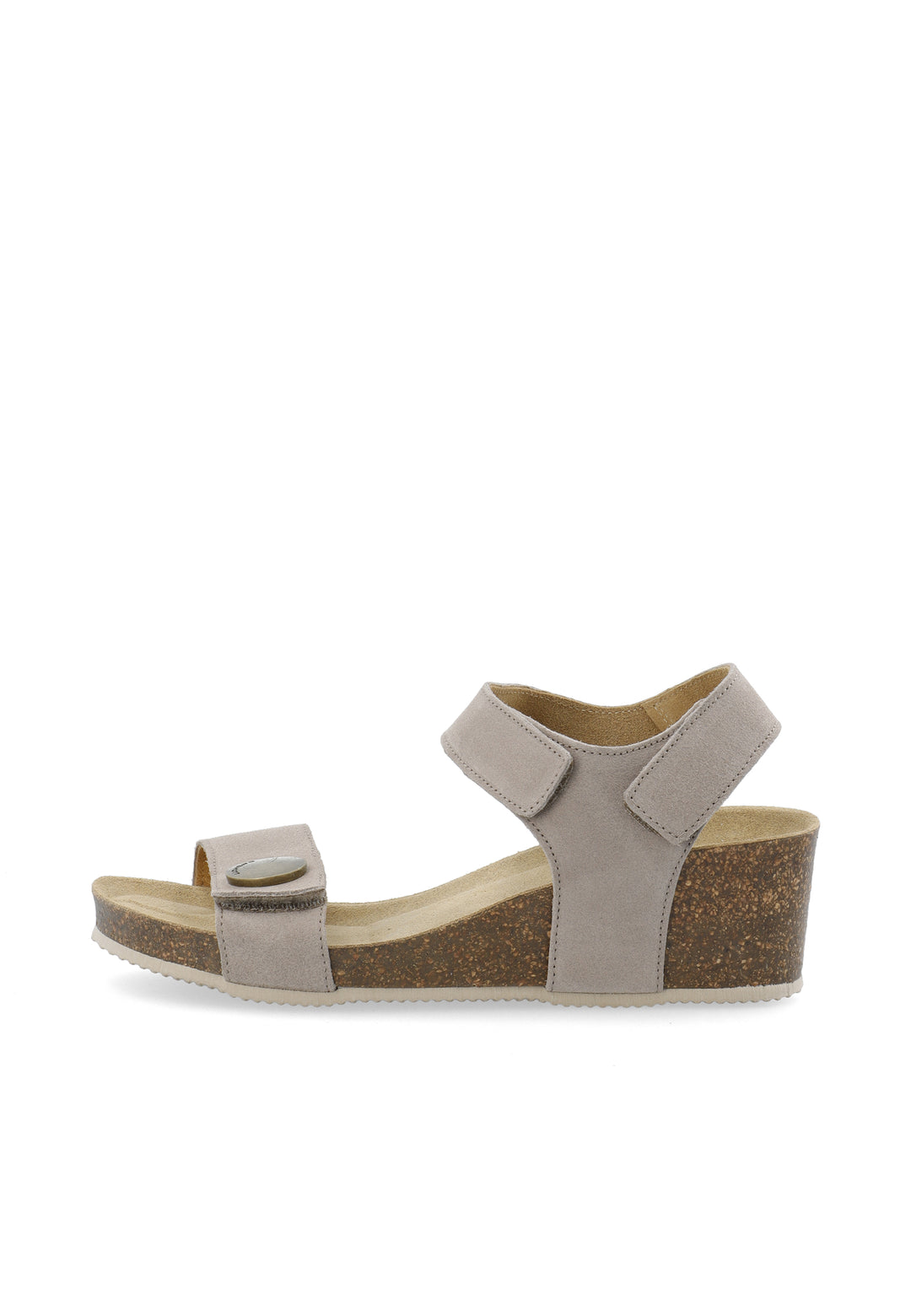CASHOTT CASMETTE SANDAL Velcro Taupe
