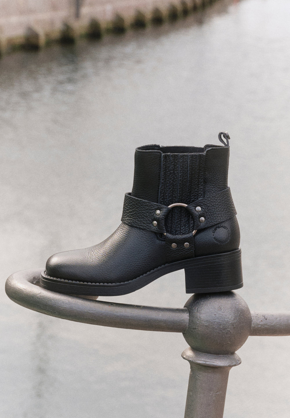 CASHOTT CASRIKKE ANKLE BOOT Biker Black