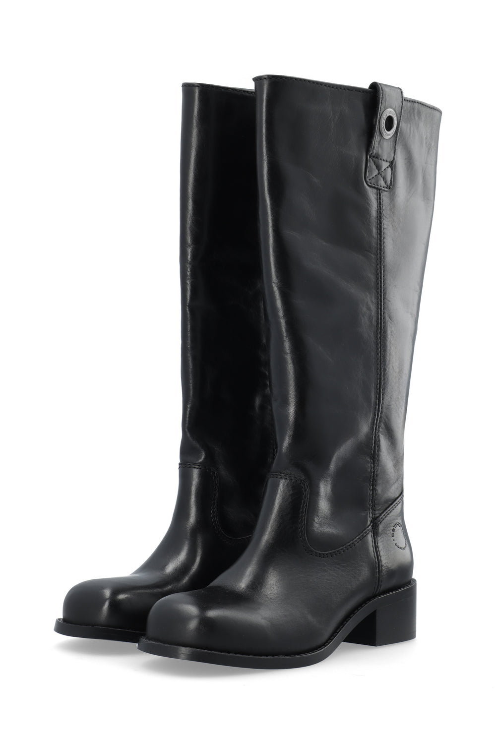 CASHOTT CASVILMA HIGH SHAFT BOOT Pull On Black
