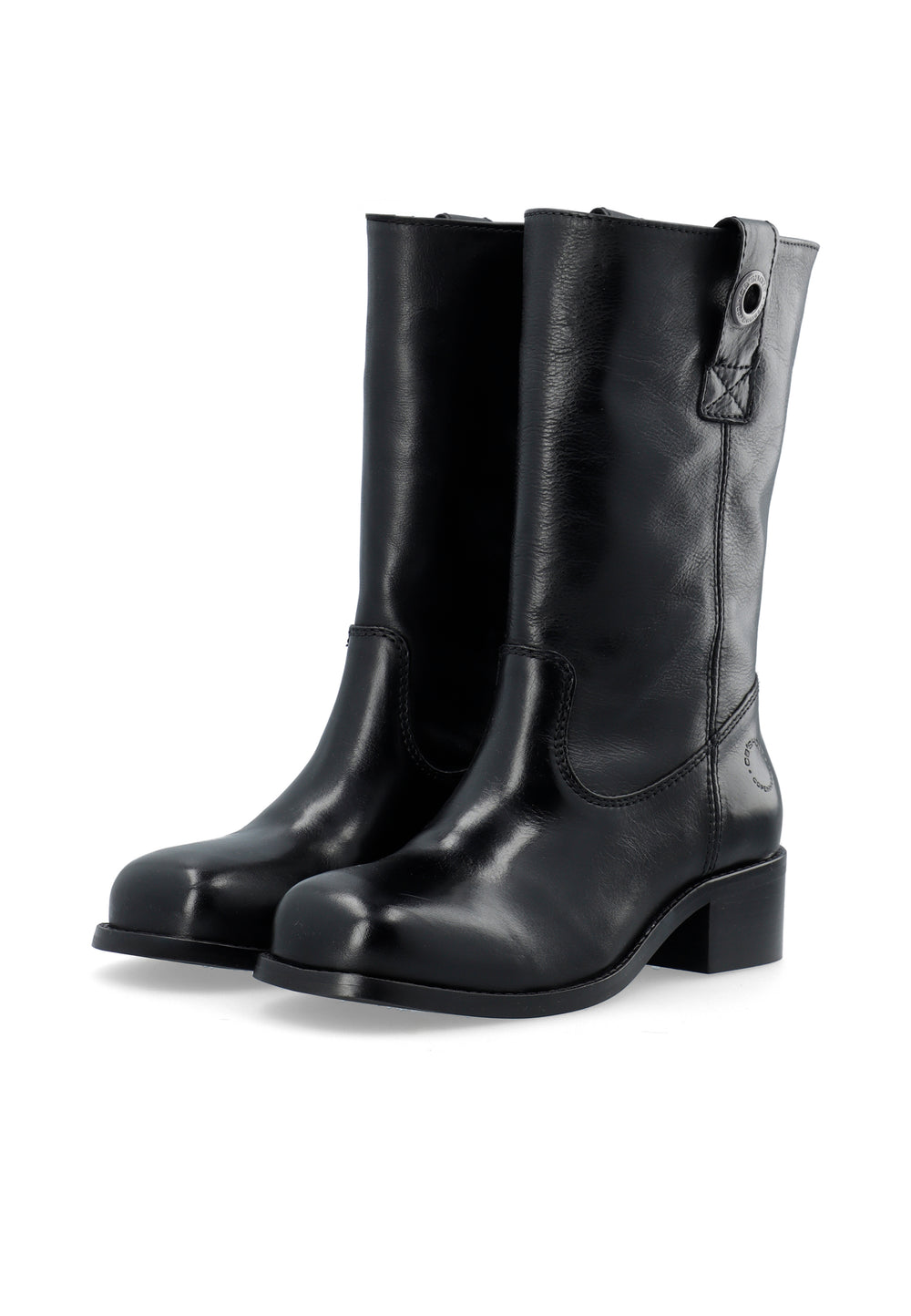 CASHOTT CASVILMA MID CUT BOOT Pull On Black/Black