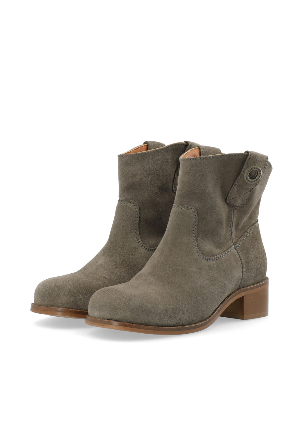 CASHOTT CASVILMA PULL ON BOOT Ankle Boots Taupe
