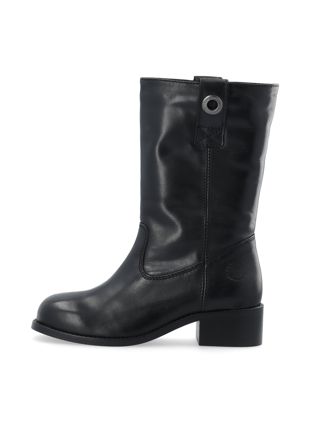 CASHOTT CASVILMA WARM LINED MID CUT BOOT Pull On Black/Black