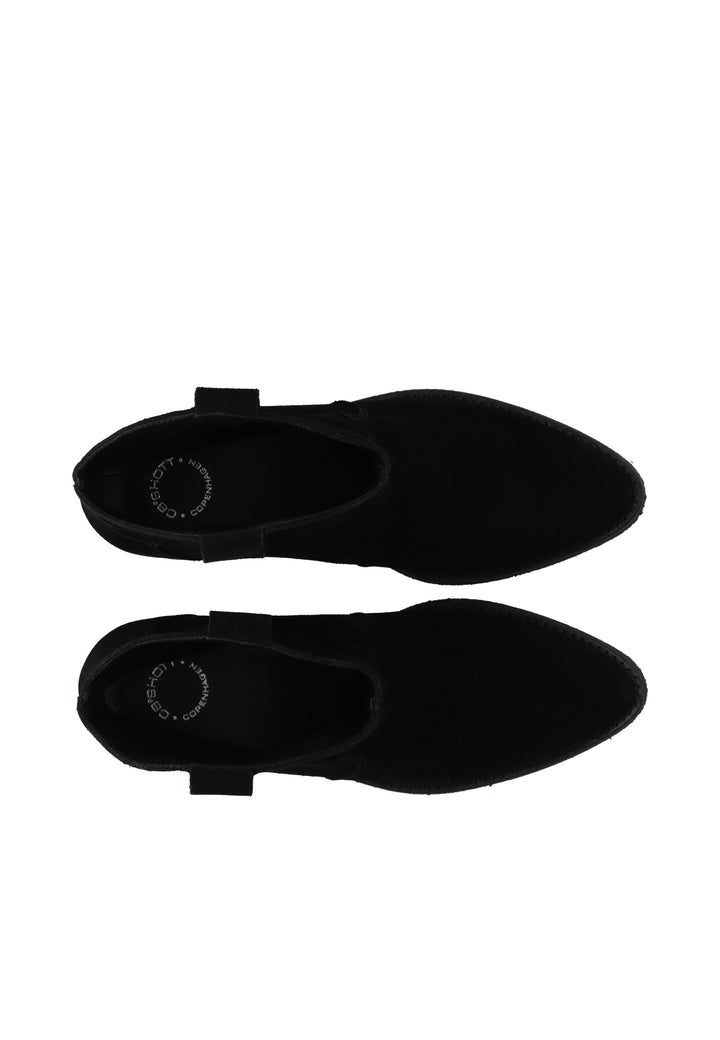 CASHOTT CASAGNES ANKLE BOOT Western Black