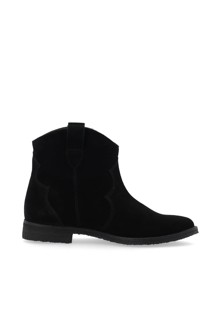 CASHOTT CASAGNES ANKLE BOOT Western Black