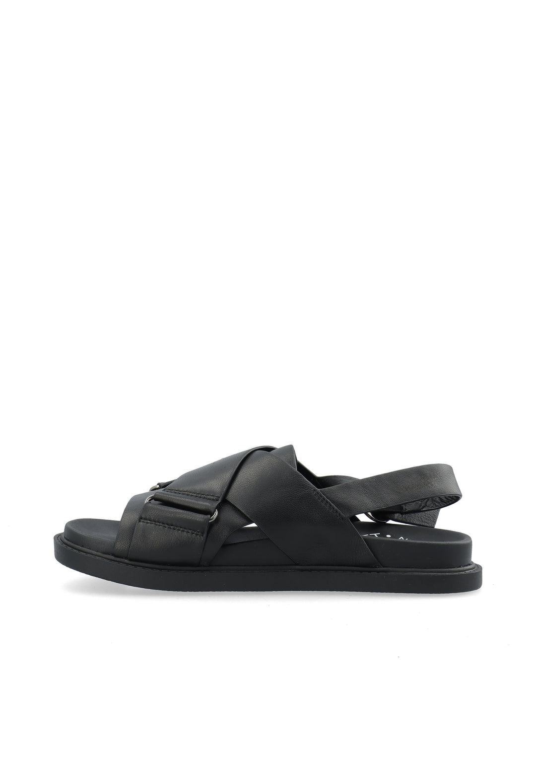 CASHOTT CASAMANDA CROSS SANDAL *Slides Black