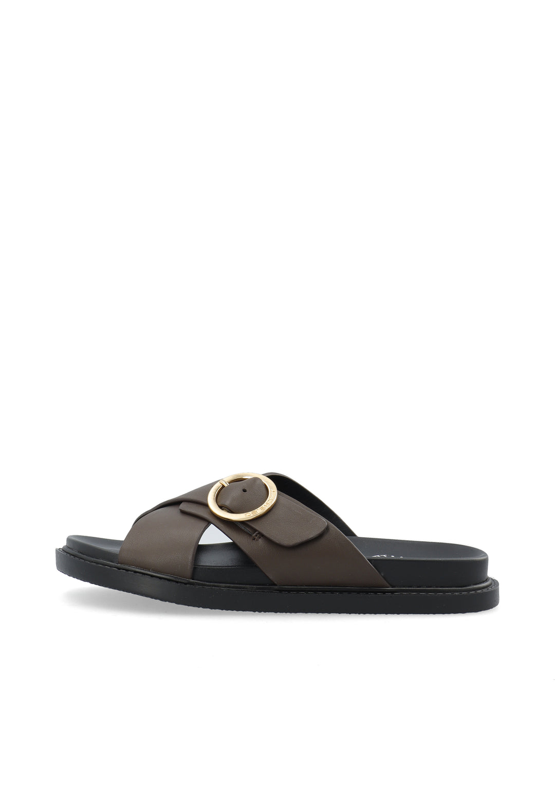 CASHOTT CASAMANDA CROSS SLIDE *Slides Dark Brown