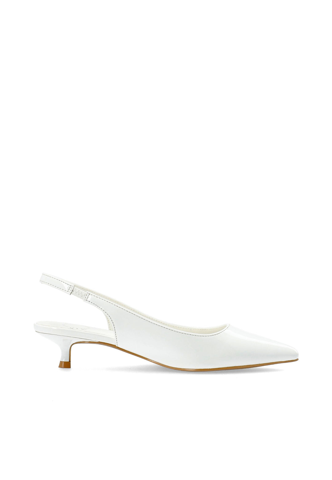 CASHOTT CASANDREA SLINGBACK - Patent *Slingback Off White