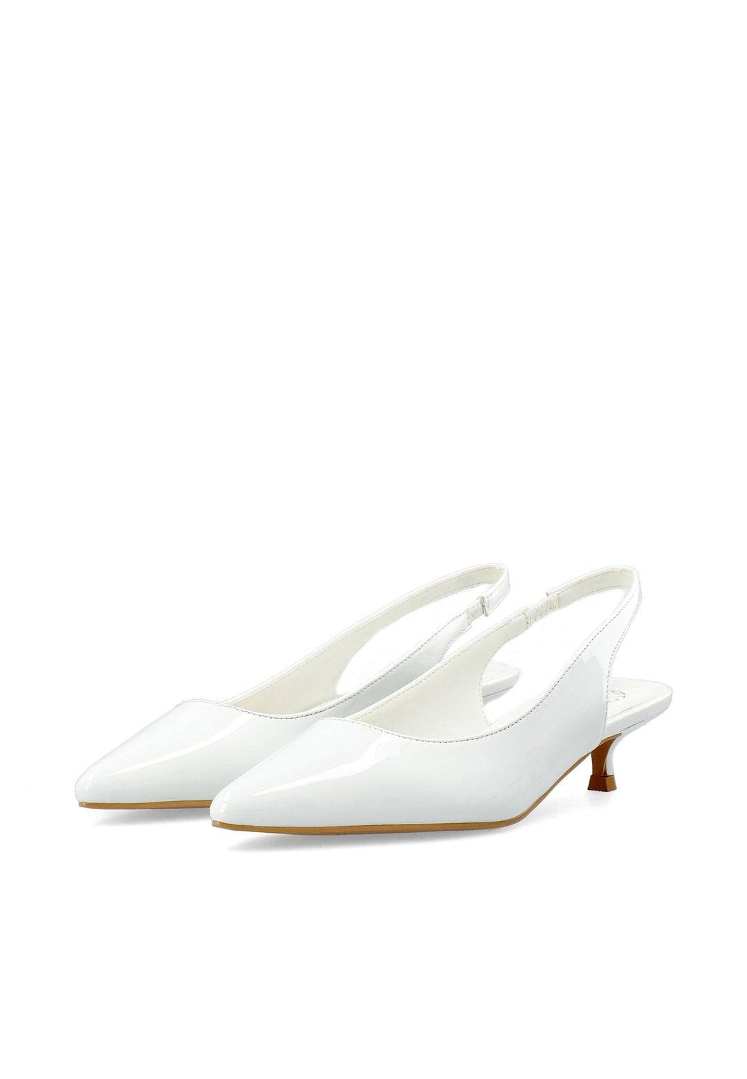 CASHOTT CASANDREA SLINGBACK - Patent *Slingback Off White