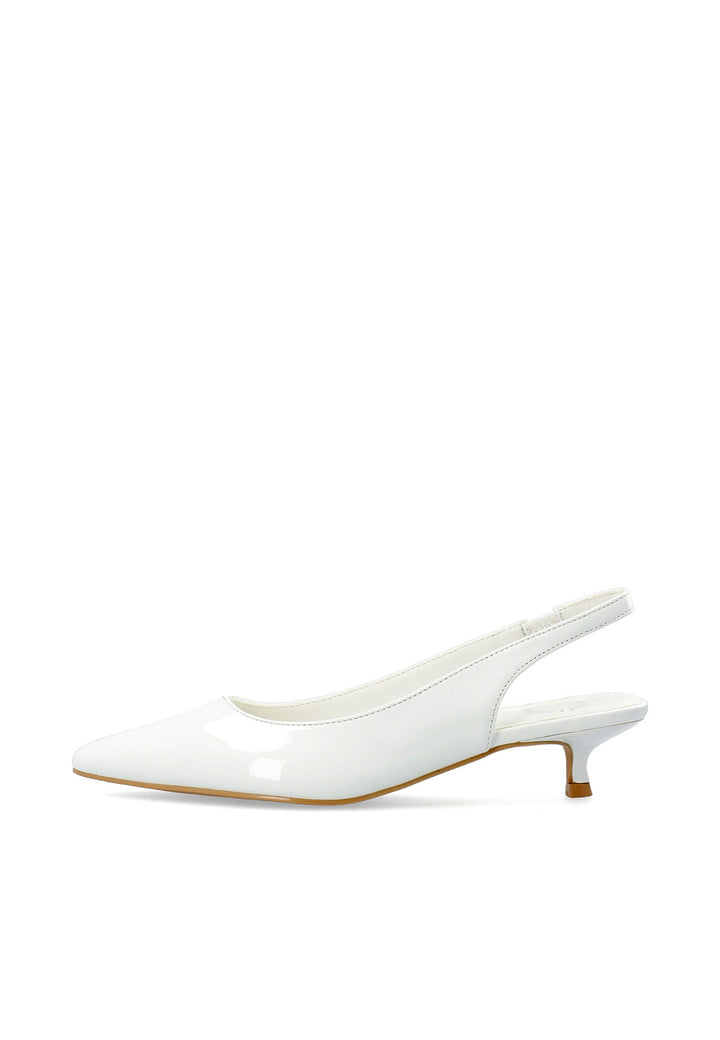 CASHOTT CASANDREA SLINGBACK - Patent *Slingback Off White