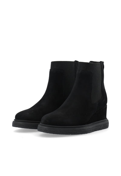 CASHOTT CASANJA Chelsea Boot Suede Chelsea Black