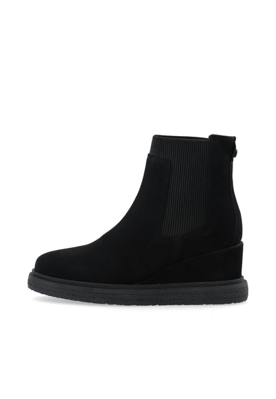 CASHOTT CASANJA Chelsea Boot Suede Chelsea Black