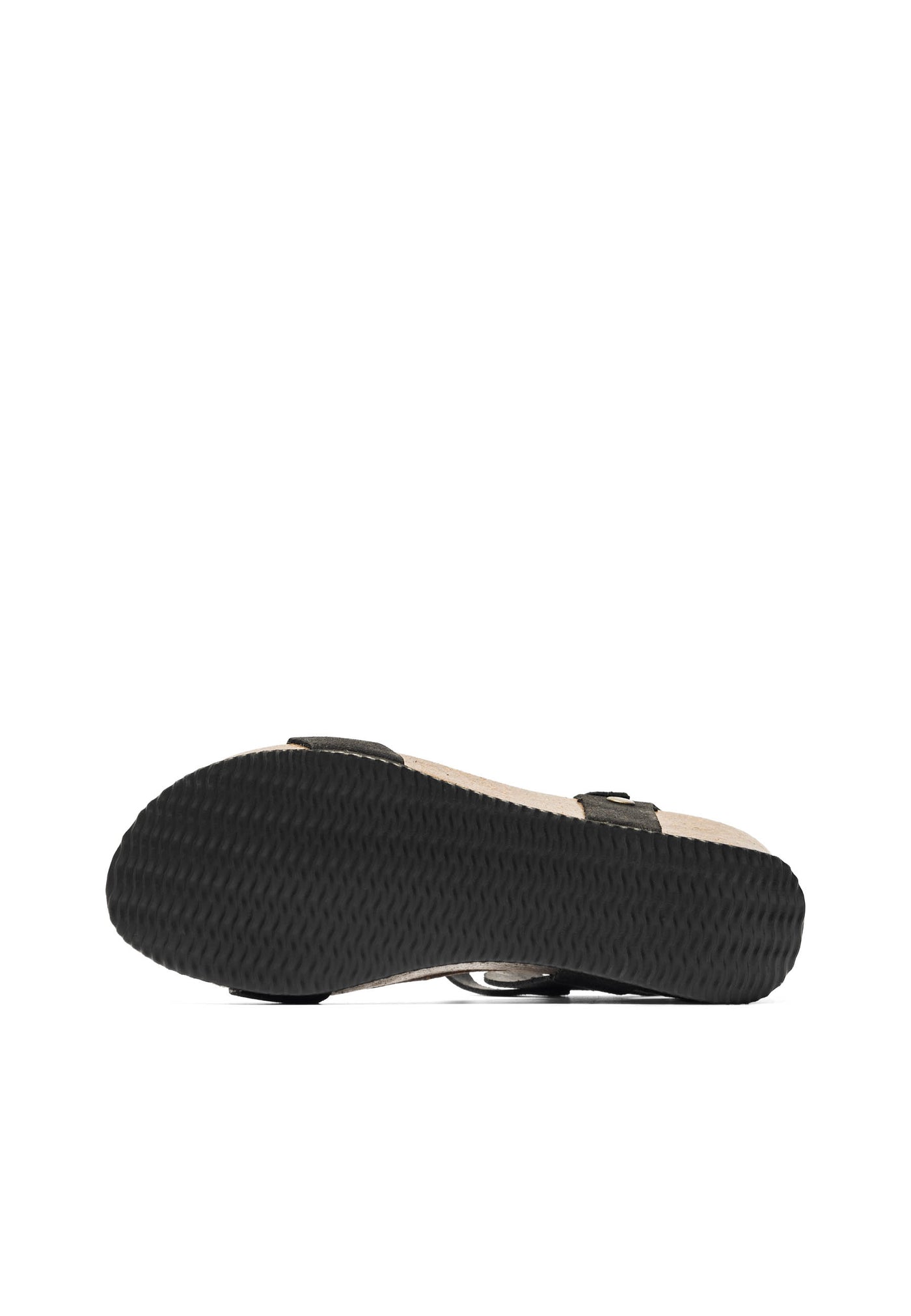 CASHOTT CASANNI Velcro Sandal Suede Velcro Black