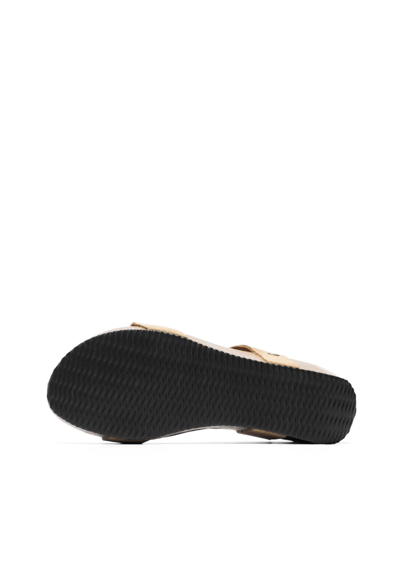 CASHOTT CASANNI Velcro Sandal Suede Velcro Latte