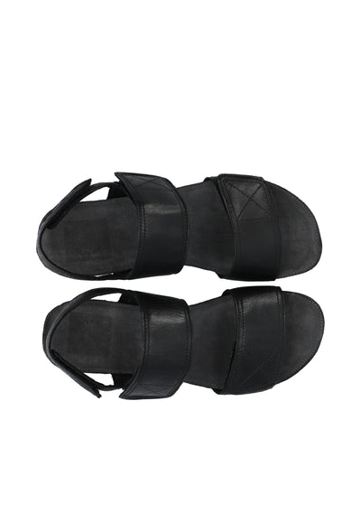 CASHOTT CASAVA Velcro Sandal Leather Velcro Black