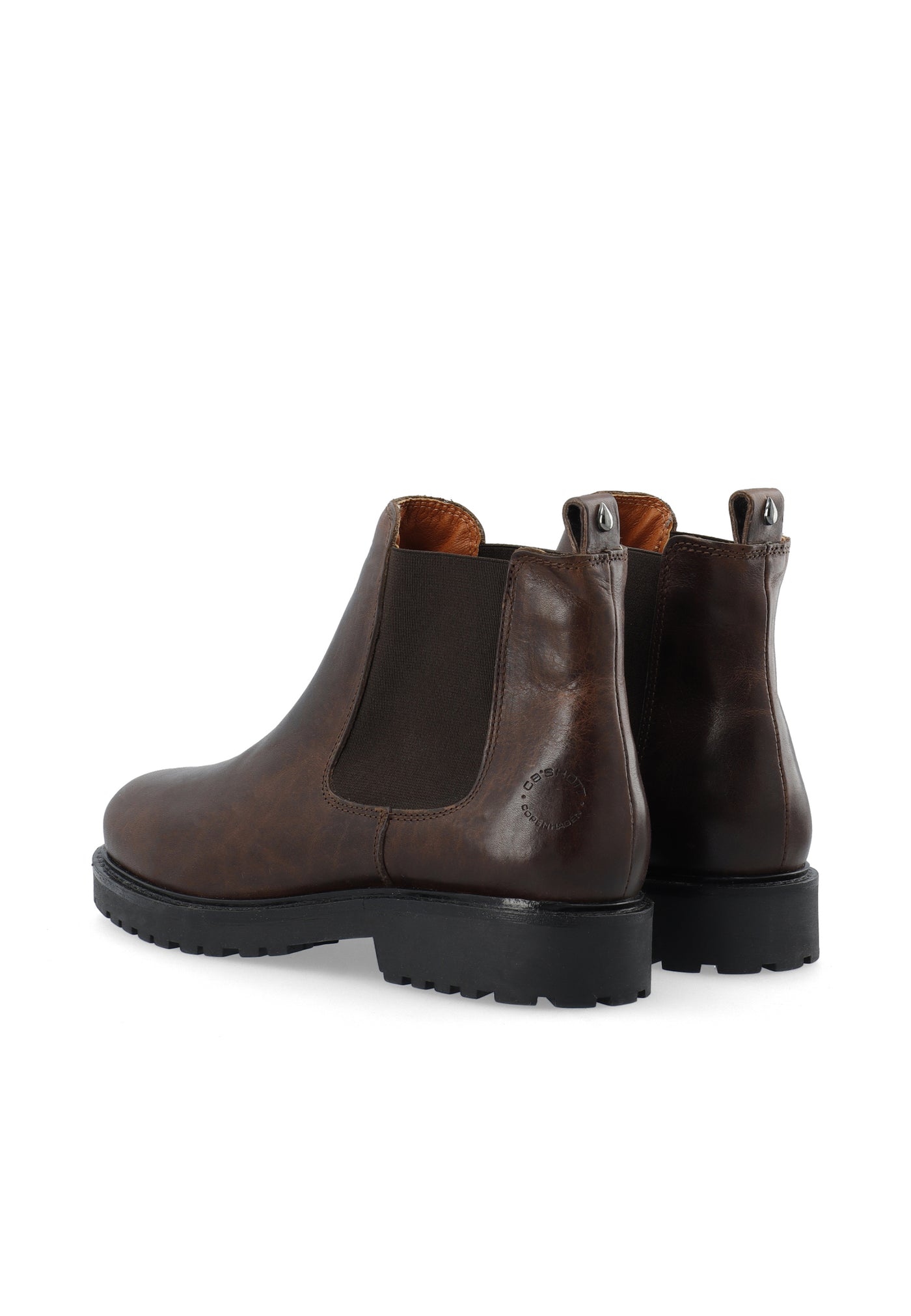 CASHOTT CASAYA Chelsea Warm Lining WP Leather Warm lined up chelsea Coffee