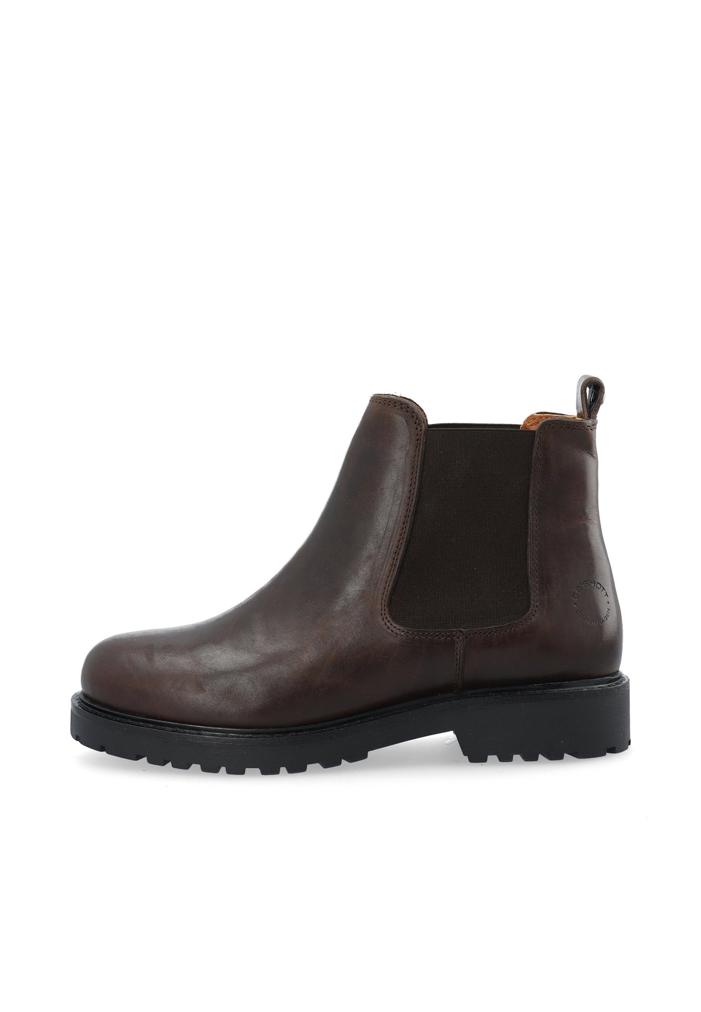 CASHOTT CASAYA Chelsea Warm Lining WP Leather Warm lined up chelsea Coffee