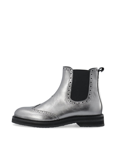 CASHOTT CASBETTY CHELSEA BOOT Chelsea Grey Metallic