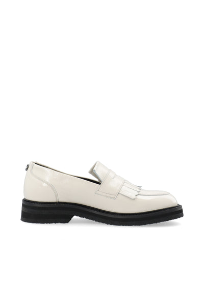 CASHOTT CASBETTY LOAFER Tassel Off White