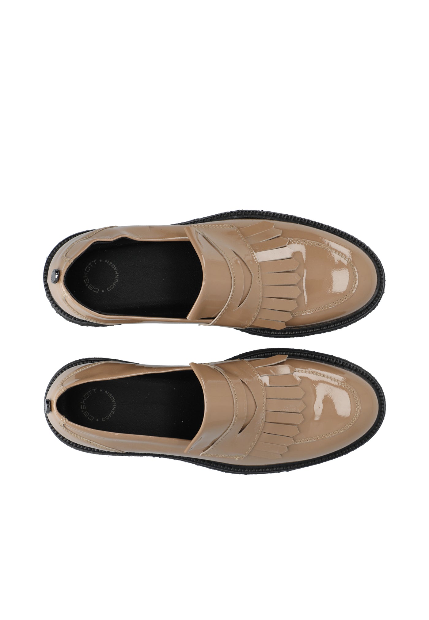 CASHOTT CASBETTY LOAFER Tassel Taupe