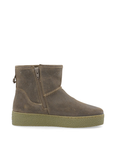 CASHOTT CASCAMILLA WARM BOOT Ankle Boots Beige
