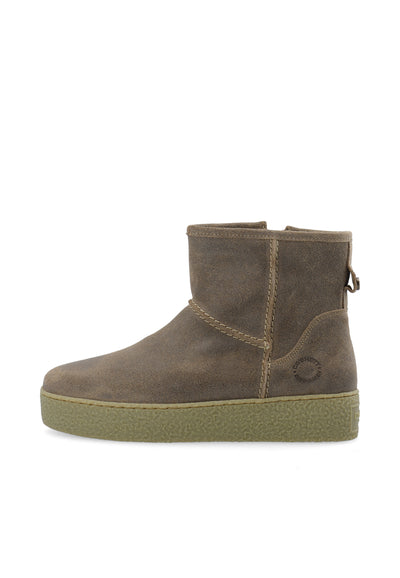 CASHOTT CASCAMILLA WARM BOOT Ankle Boots Beige
