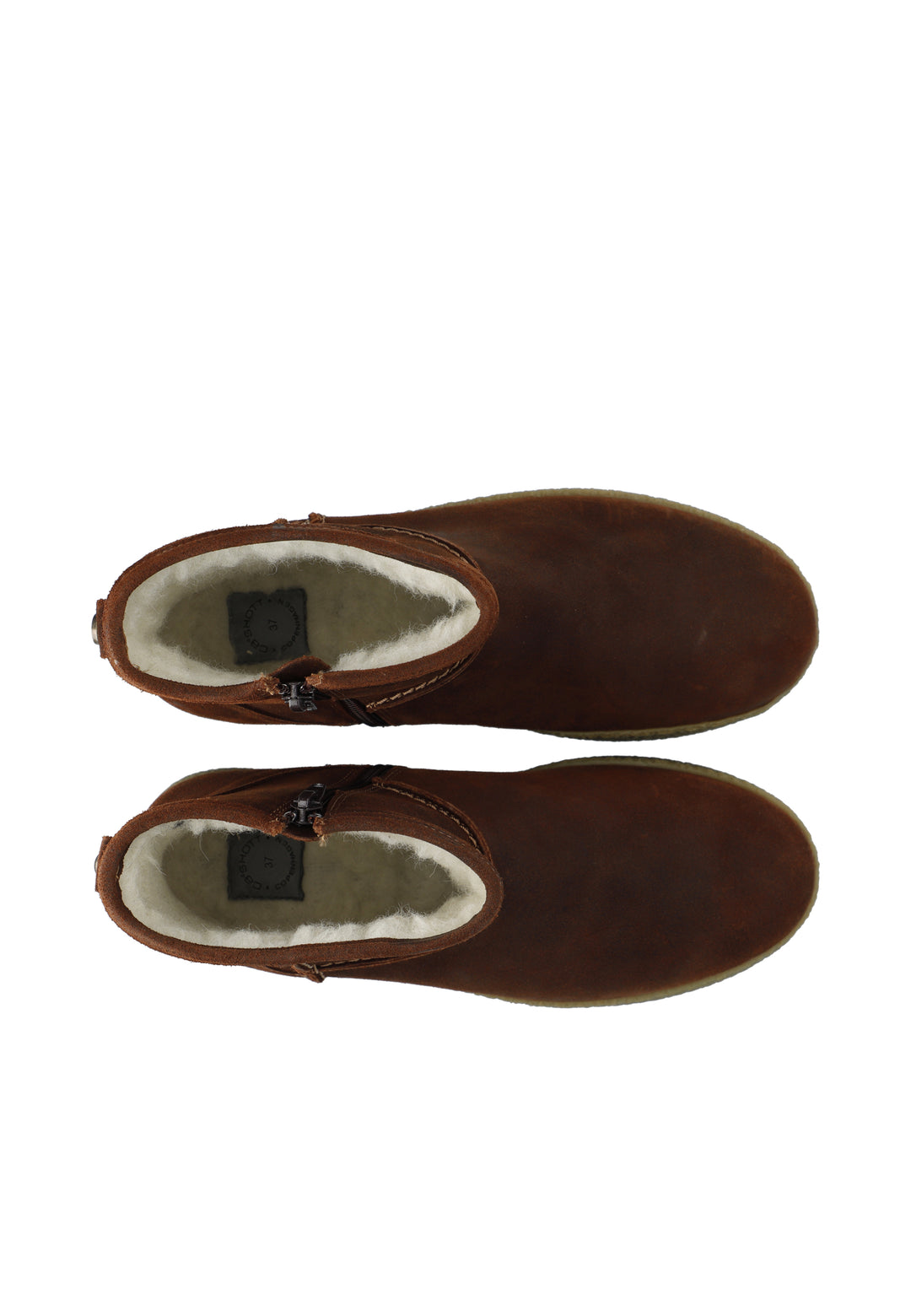 CASHOTT CASCAMILLA WARM LINED BOOT Ankle Boots Cognac