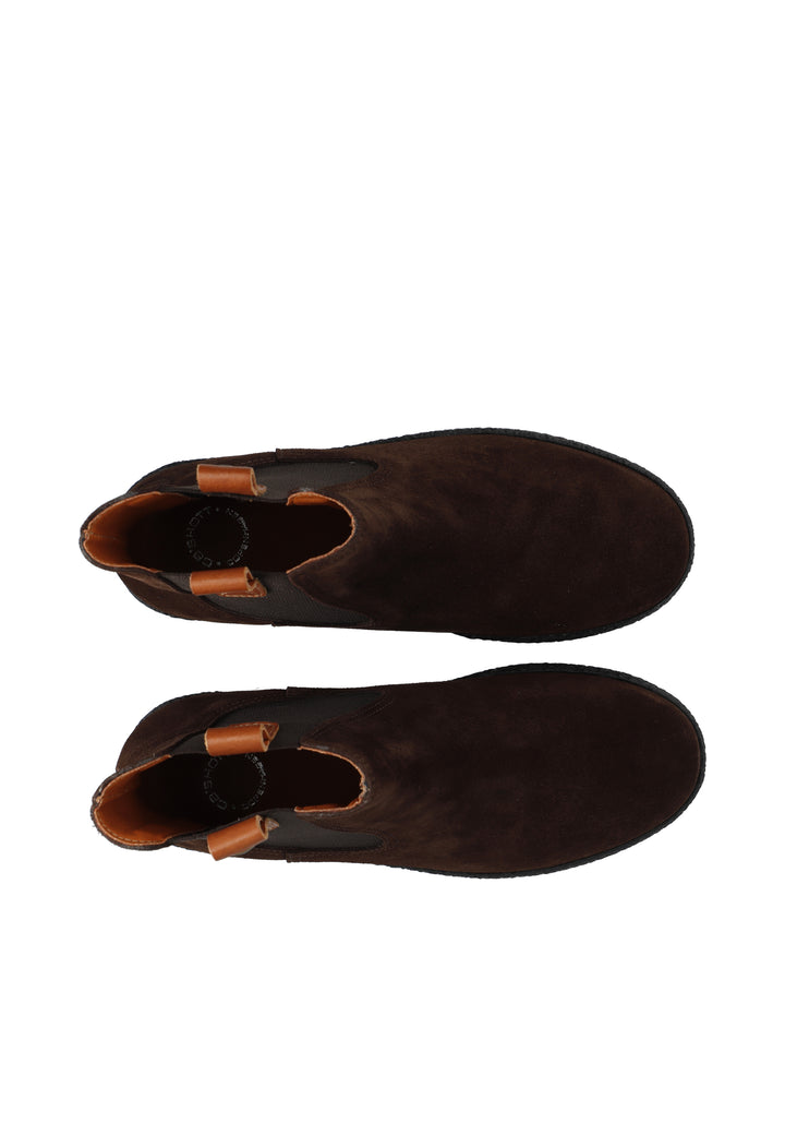 CASHOTT CASCAMILLA CHELSEA BOOT - Suede *Chelsea Dark Brown