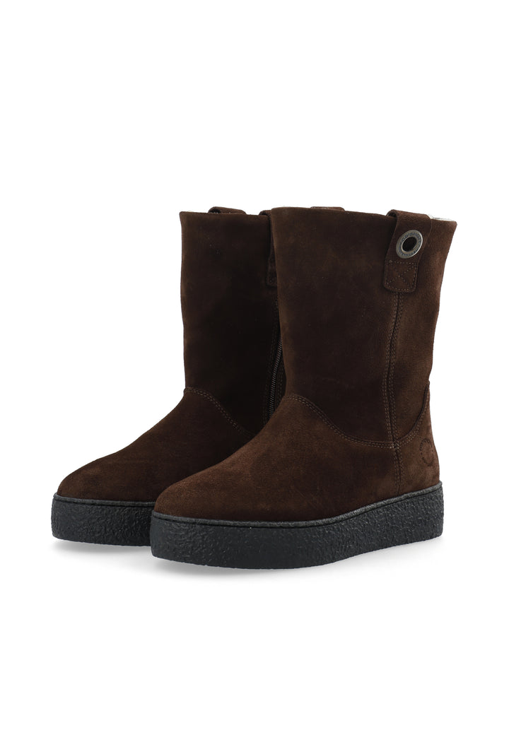 CASHOTT CASCAMILLA PULL BOOT - Warm lining *Pull On Dark Brown