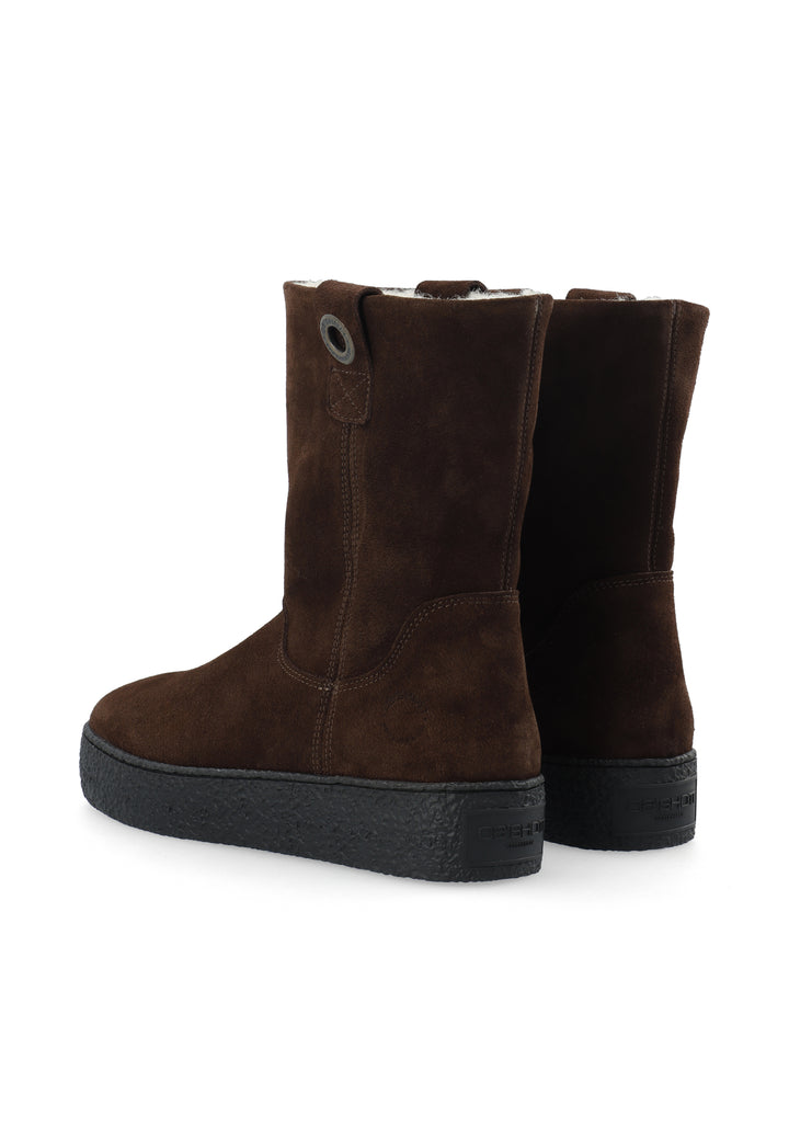CASHOTT CASCAMILLA PULL BOOT - Warm lining *Pull On Dark Brown
