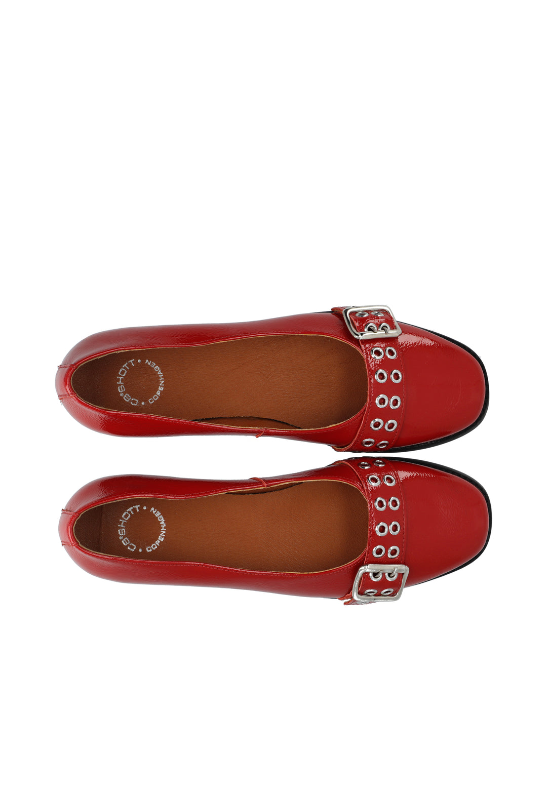 CASHOTT CASDIANA BALLERINA Loafers Red