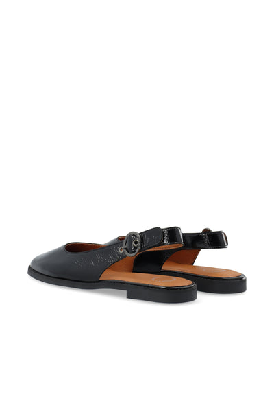CASHOTT CASDIANA PATENT SLING BACK Slingback Black