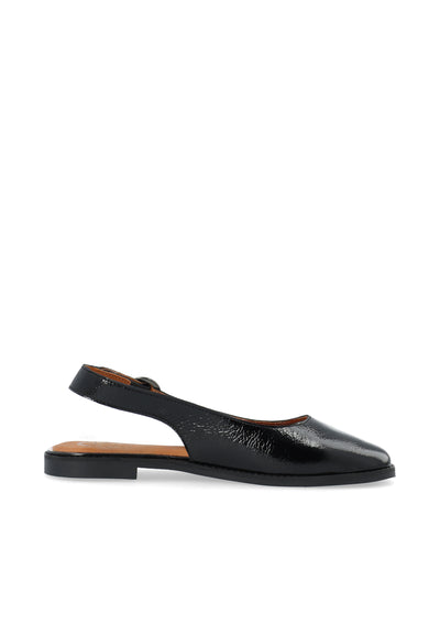 CASHOTT CASDIANA PATENT SLING BACK Slingback Black