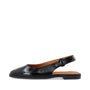 CASDIANA PATENT SLING BACK - Black