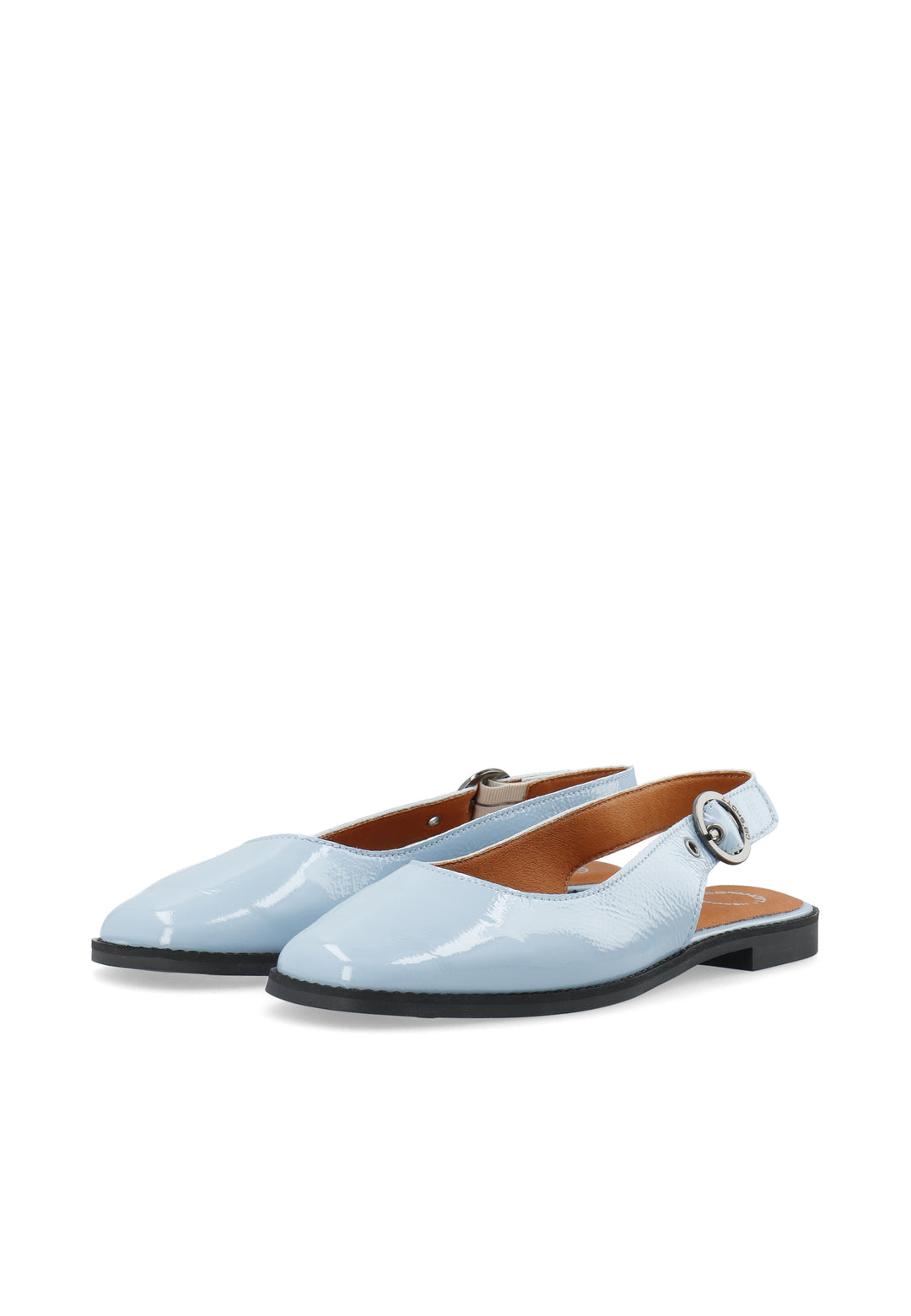 CASHOTT CASDIANA PATENT SLING BACK *Slingback Dusty Blue