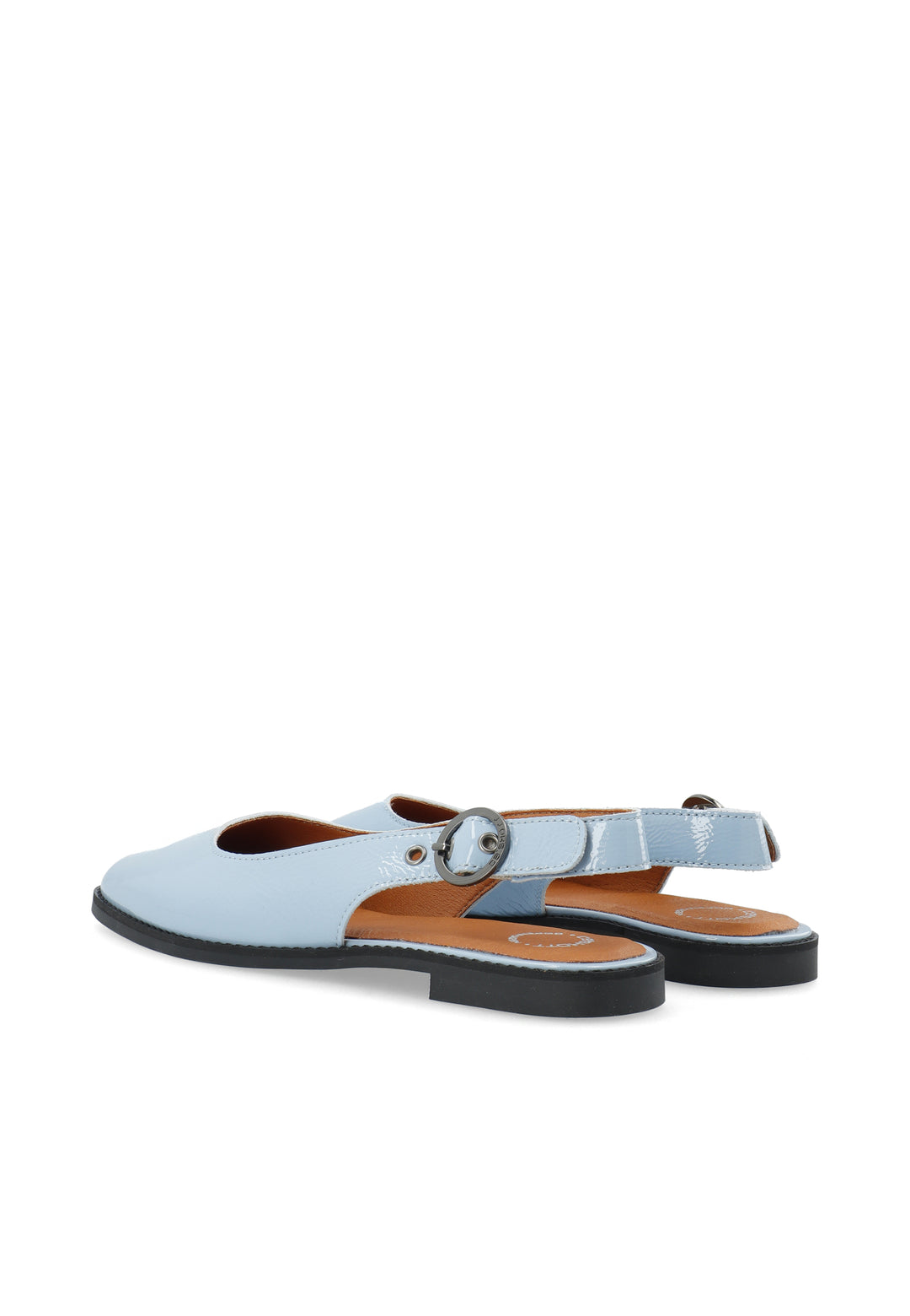 CASHOTT CASDIANA PATENT SLING BACK *Slingback Dusty Blue