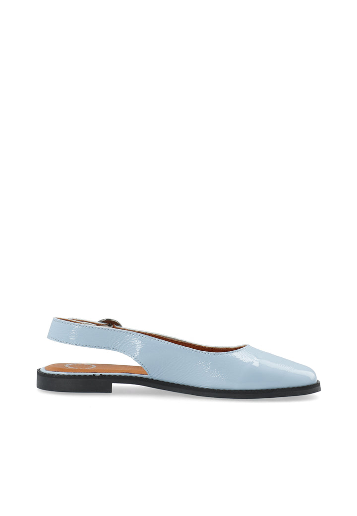 CASHOTT CASDIANA PATENT SLING BACK *Slingback Dusty Blue