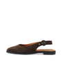 CASDIANA SLING BACK SUEDE - Brown
