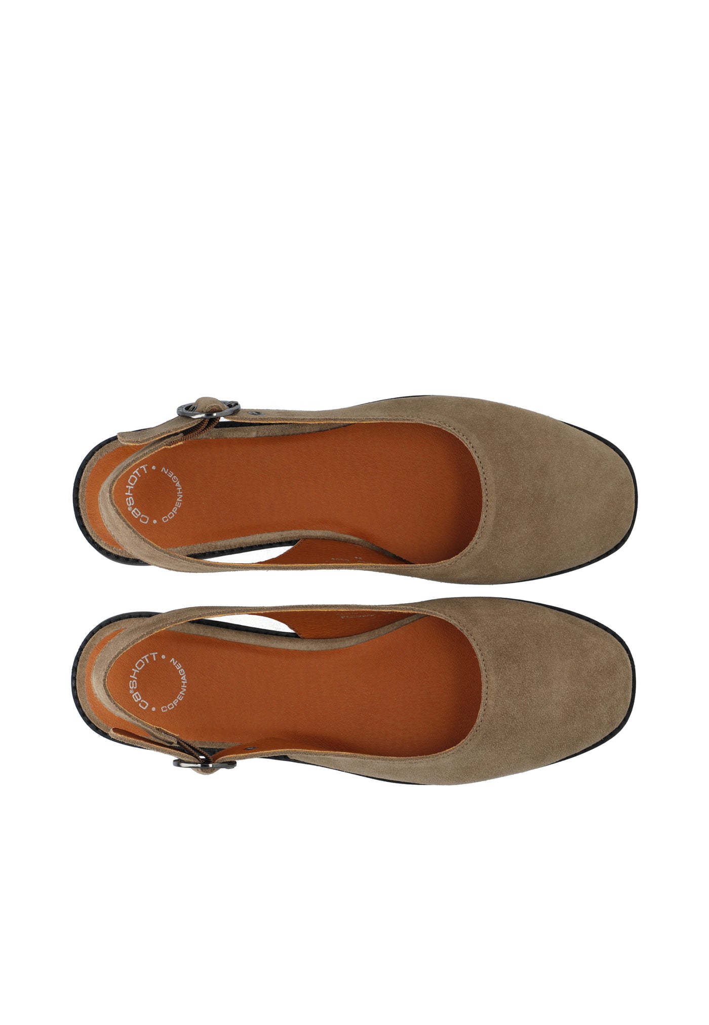 CASHOTT CASDIANA SLING BACK SUEDE Slingback Sand