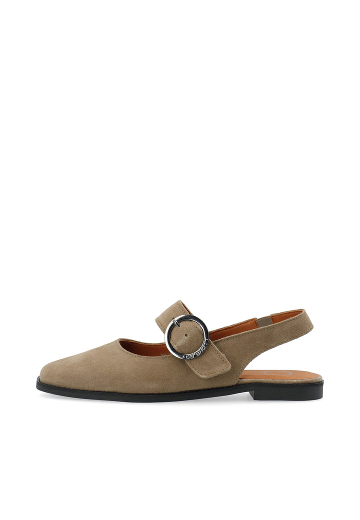 CASHOTT CASDIANA Single Strap Suede *Slingback Sand