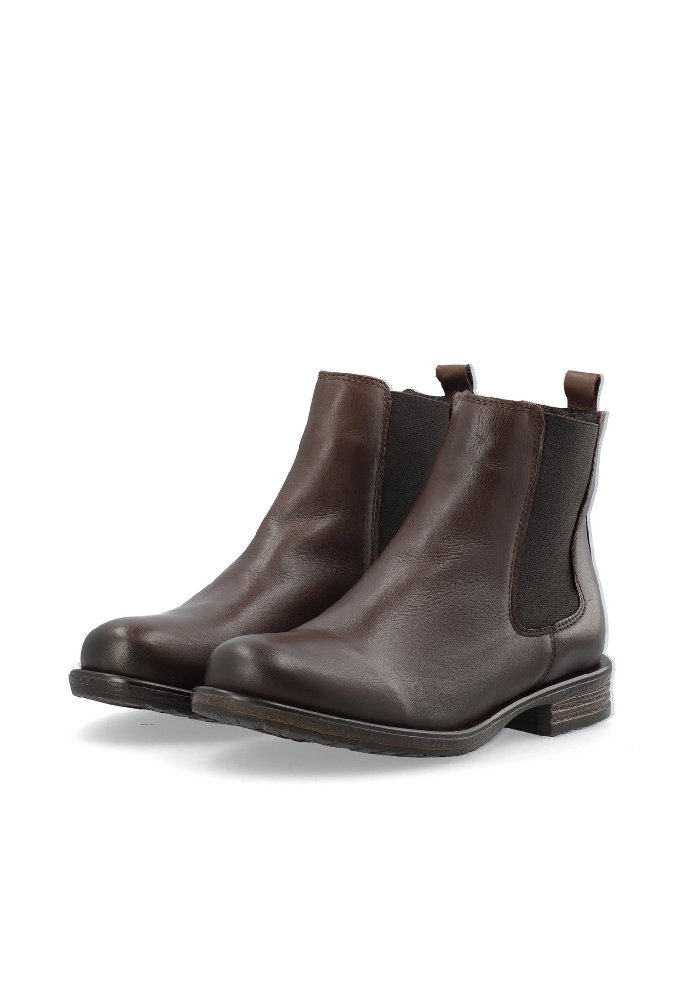 CASHOTT CASEMMA Chelsea Boot Mallorca Leather Chelsea Dark Brown