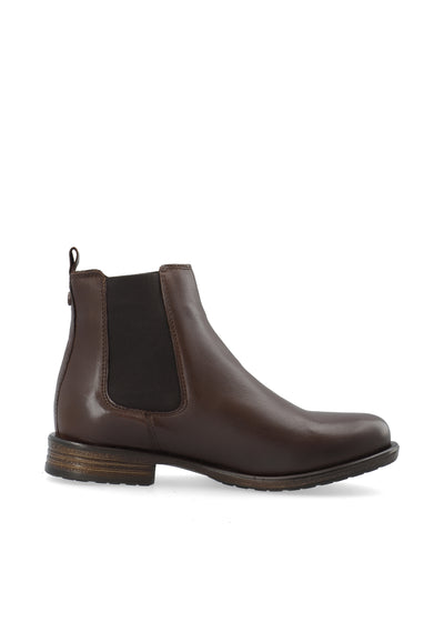 CASHOTT CASEMMA Chelsea Boot Mallorca Leather Chelsea Dark Brown