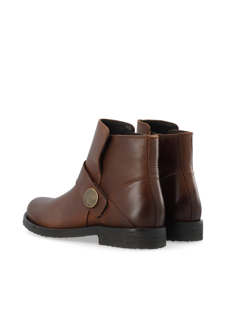CASHOTT CASFREJA ANKLE BOOT Biker Cognac