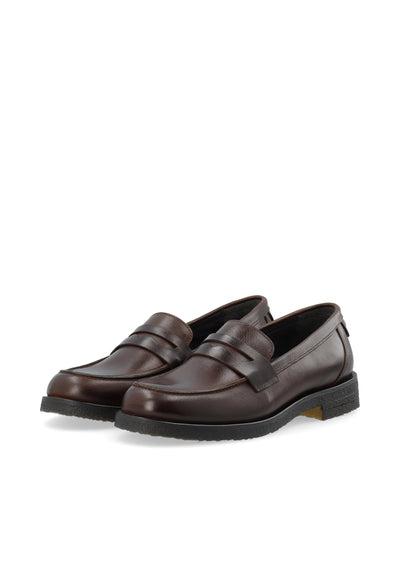 CASHOTT CASFREJA Loafer Leather Loafers Coffee