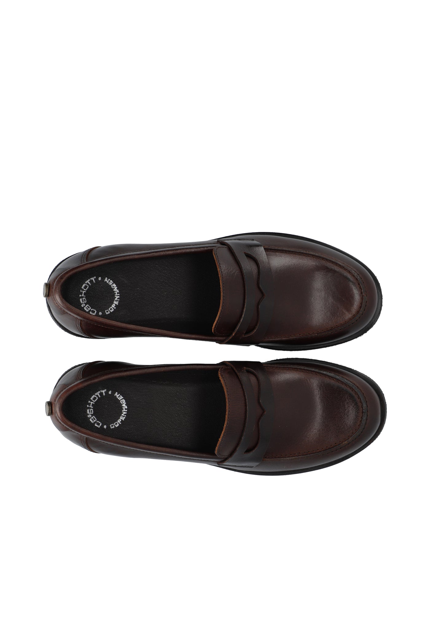 CASHOTT CASFREJA Loafer Leather Loafers Coffee